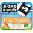 Sorbet Fraise plein fruit - les glaces de rosalie - 500ml